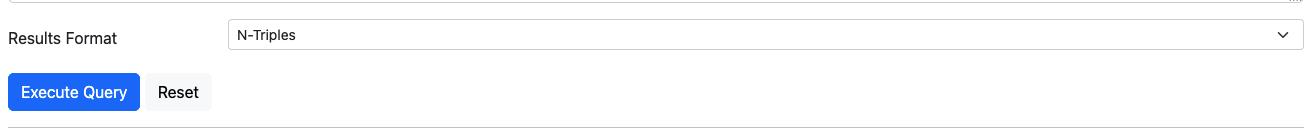 Immagine descrittiva delle opzioni riguardanti il formato dei risultati della query, l’esecuzione della query e relativo annullamento